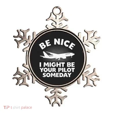 Funny Pilot Design Aviation Airplane Pilot Ornament