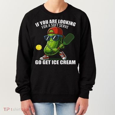 Funny Pickleball Design Funny Pickle Pickleball Women's Sweatshirt