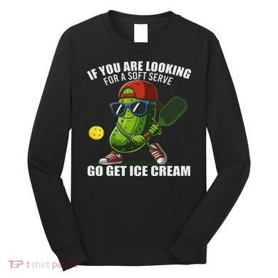 Funny Pickleball Design Funny Pickle Pickleball Long Sleeve Shirt