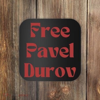 Free Pavel Durov Coaster