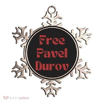 Free Pavel Durov Ornament