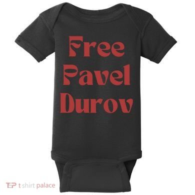 Free Pavel Durov Baby Bodysuit