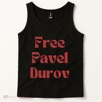 Free Pavel Durov Tank Top thumb 2