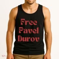 Free Pavel Durov Tank Top thumb 3