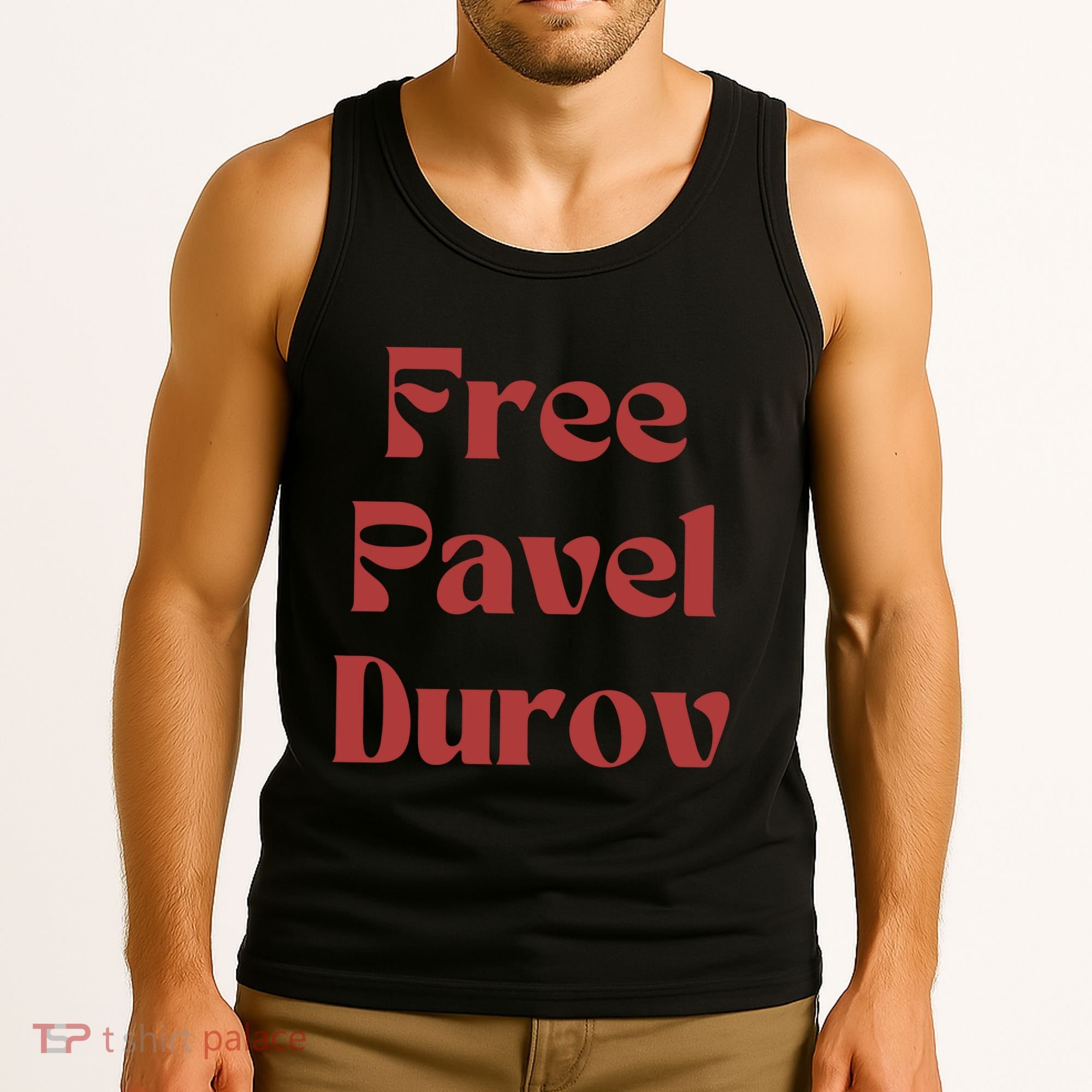 Free Pavel Durov Tank Top