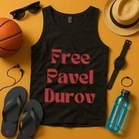Free Pavel Durov Tank Top thumb 4