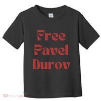 Free Pavel Durov Toddler T-Shirt thumb 0