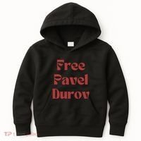 Free Pavel Durov Kids Hoodie thumb 0