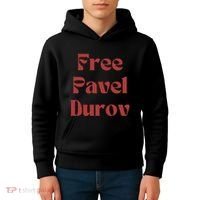 Free Pavel Durov Kids Hoodie thumb 4