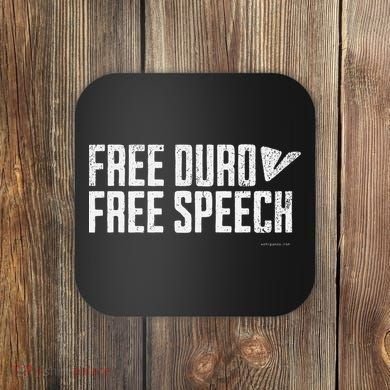 Free Pavel Durov Telegram Free Speech Coaster