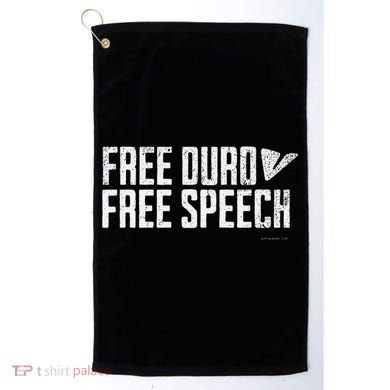 Free Pavel Durov Telegram Free Speech Golf Towel