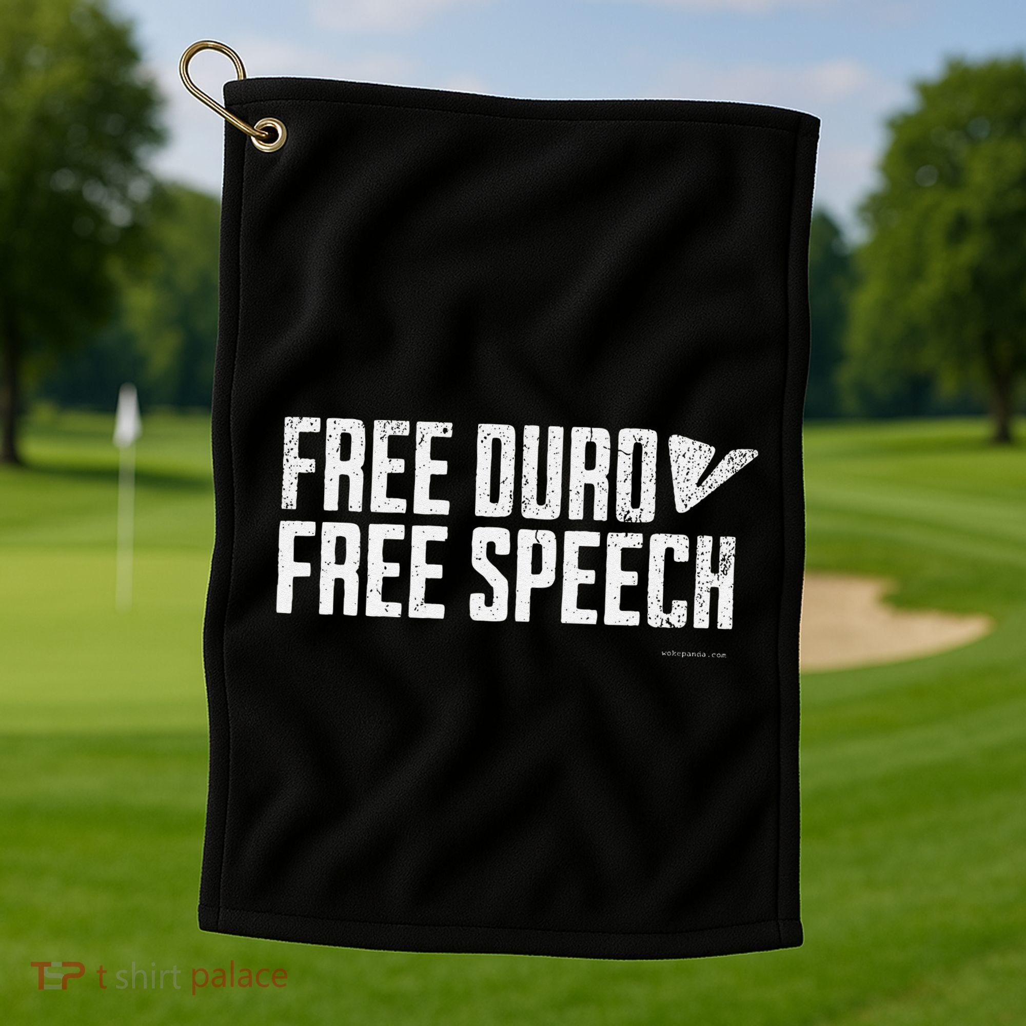 Free Pavel Durov Telegram Free Speech Golf Towel