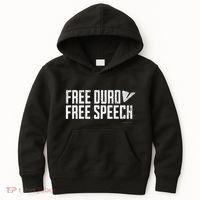 Free Pavel Durov Telegram Free Speech Kids Hoodie thumb 0