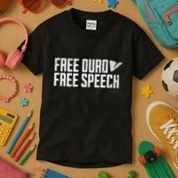 Free Pavel Durov Telegram Free Speech Kids T-Shirt thumb 3
