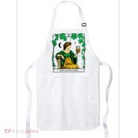 Funny PatrickS Day The Sassy Lass Tarot Card Apron thumb 0