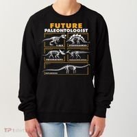 Future Paleontologist Dinosaur Fossil Paleontology Women's Sweatshirt thumb 0
