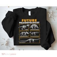 Future Paleontologist Dinosaur Fossil Paleontology Sweatshirt thumb 2