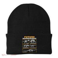 Future Paleontologist Dinosaur Fossil Paleontology Beanie thumb 0