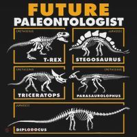 Future Paleontologist Dinosaur Fossil Paleontology Mousepad thumb 1