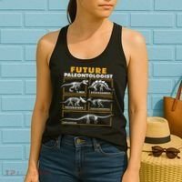 Future Paleontologist Dinosaur Fossil Paleontology Women's Tank Top thumb 2