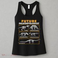 Future Paleontologist Dinosaur Fossil Paleontology Women's Tank Top thumb 3