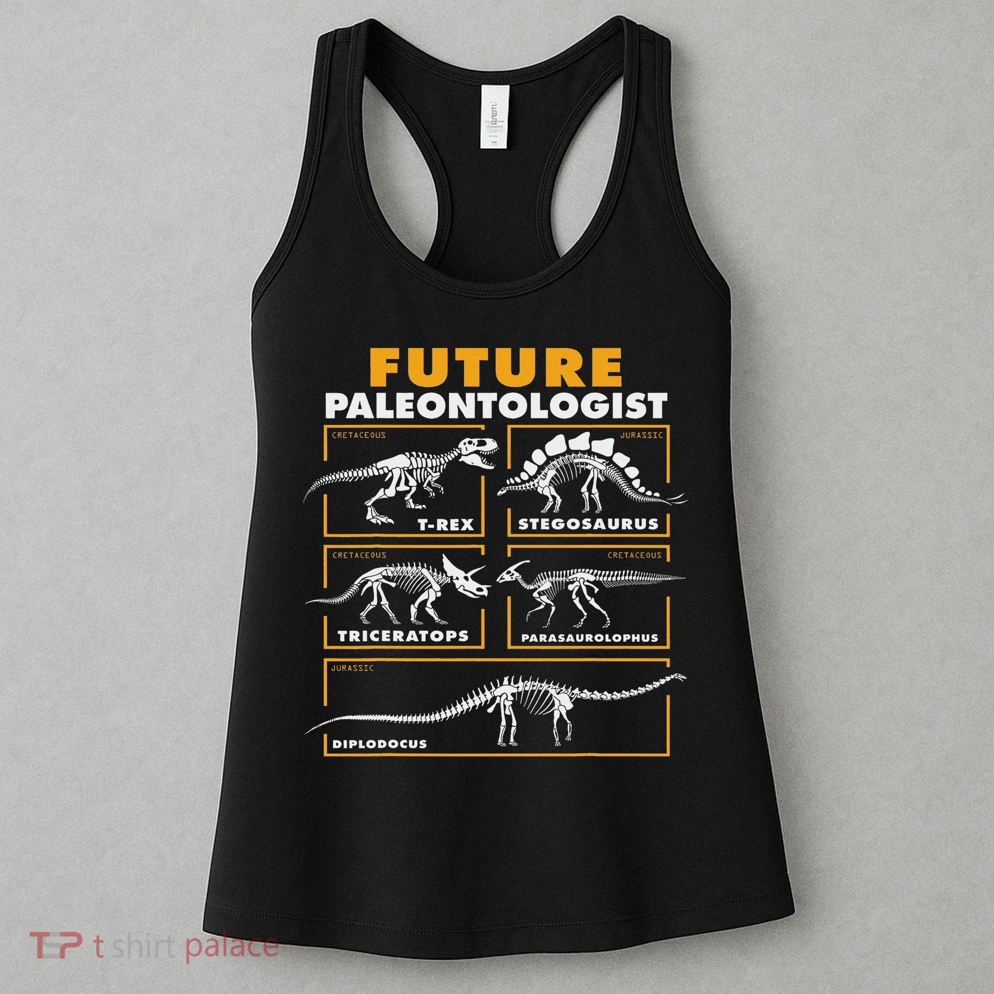Future Paleontologist Dinosaur Fossil Paleontology Women's Tank Top