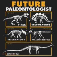 Future Paleontologist Dinosaur Fossil Paleontology Hat thumb 2