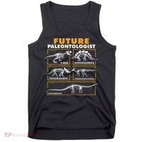 Future Paleontologist Dinosaur Fossil Paleontology Tank Top thumb 0