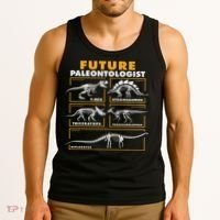 Future Paleontologist Dinosaur Fossil Paleontology Tank Top thumb 3