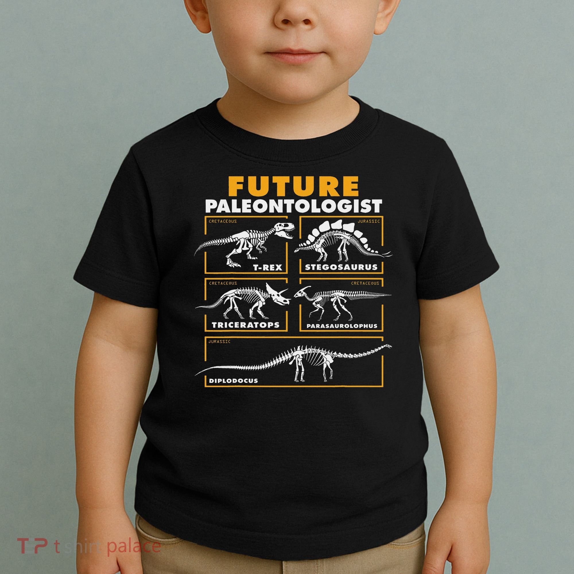 Future Paleontologist Dinosaur Fossil Paleontology Toddler T-Shirt