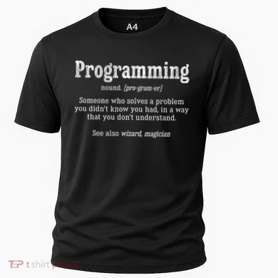 Funny Programmer Definition Debugger Computer Programmer Cute Gift Cooling Performance Crew T-Shirt