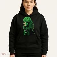Funny Poodle Dog Miniature Poodle Toy Poodle St Patricks Hoodie thumb 5