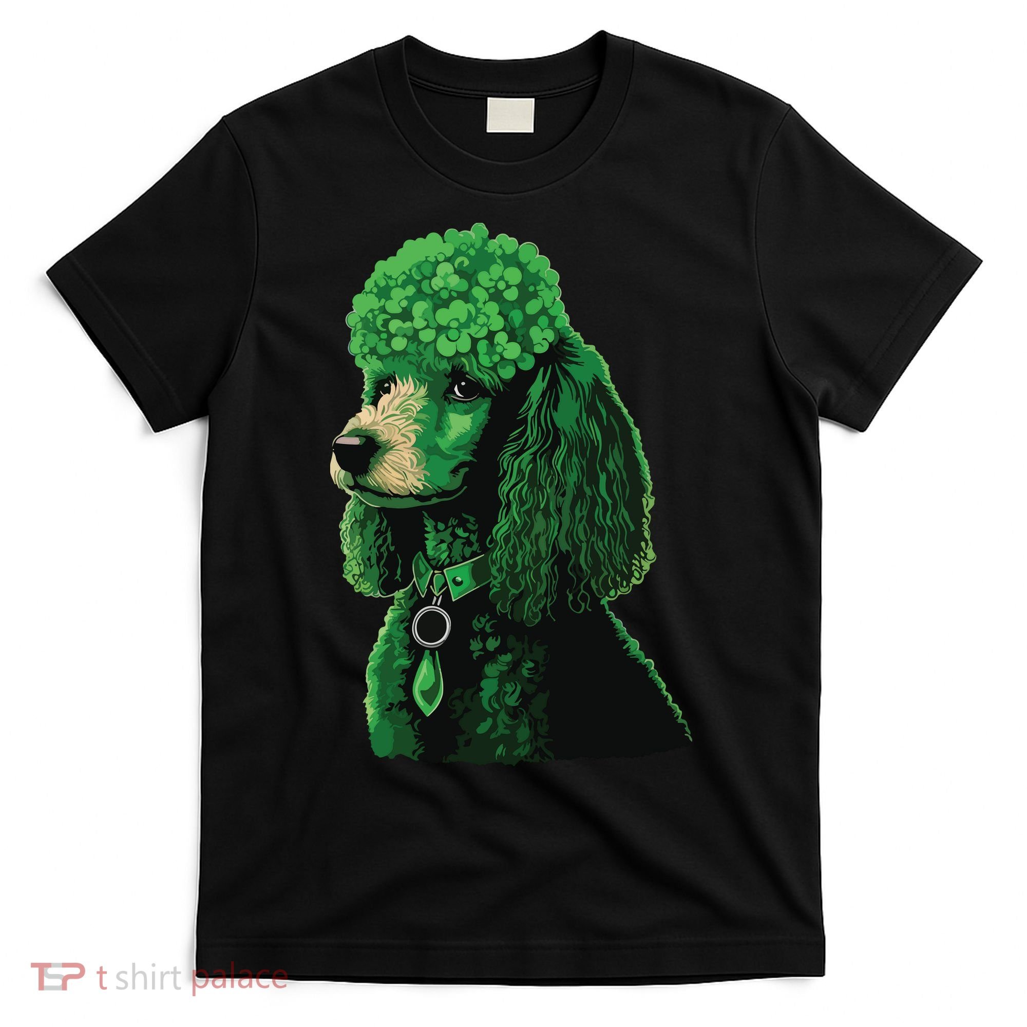 Funny Poodle Dog Miniature Poodle Toy Poodle St Patricks T-Shirt