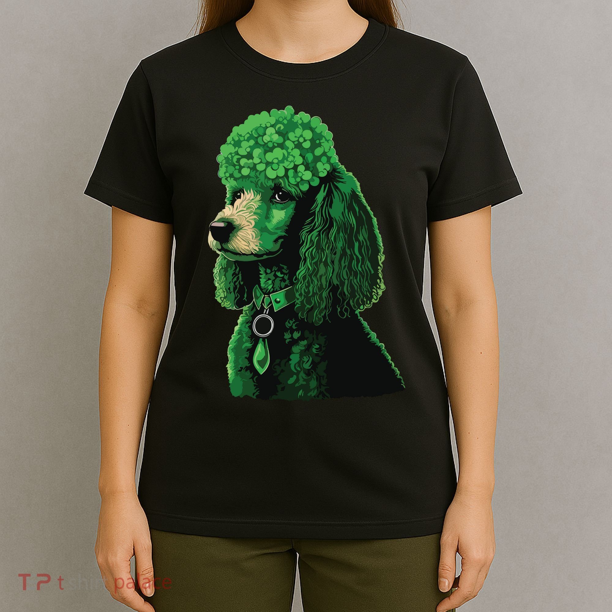 Funny Poodle Dog Miniature Poodle Toy Poodle St Patricks T-Shirt