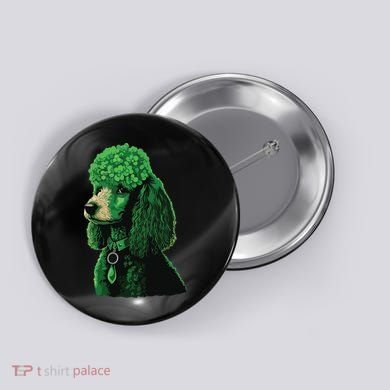 Funny Poodle Dog Miniature Poodle Toy Poodle St Patricks Button