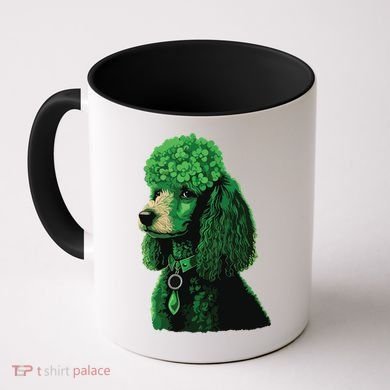 Funny Poodle Dog Miniature Poodle Toy Poodle St Patricks Coffee Mug
