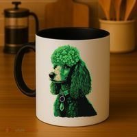 Funny Poodle Dog Miniature Poodle Toy Poodle St Patricks Coffee Mug thumb 4