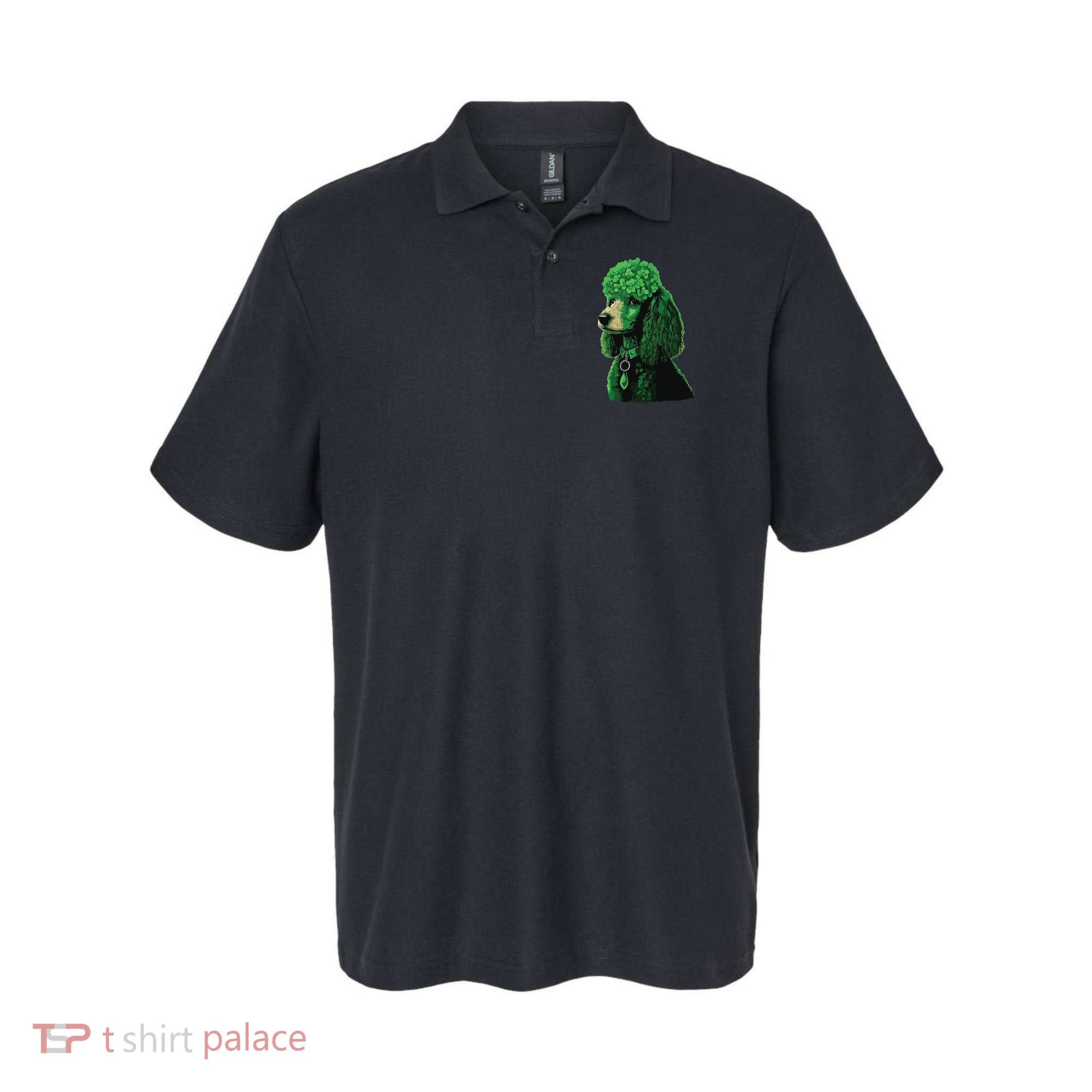Funny Poodle Dog Miniature Poodle Toy Poodle St Patricks Polo