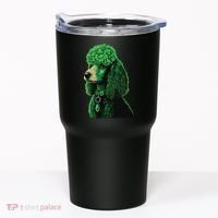 Funny Poodle Dog Miniature Poodle Toy Poodle St Patricks Tumbler thumb 0