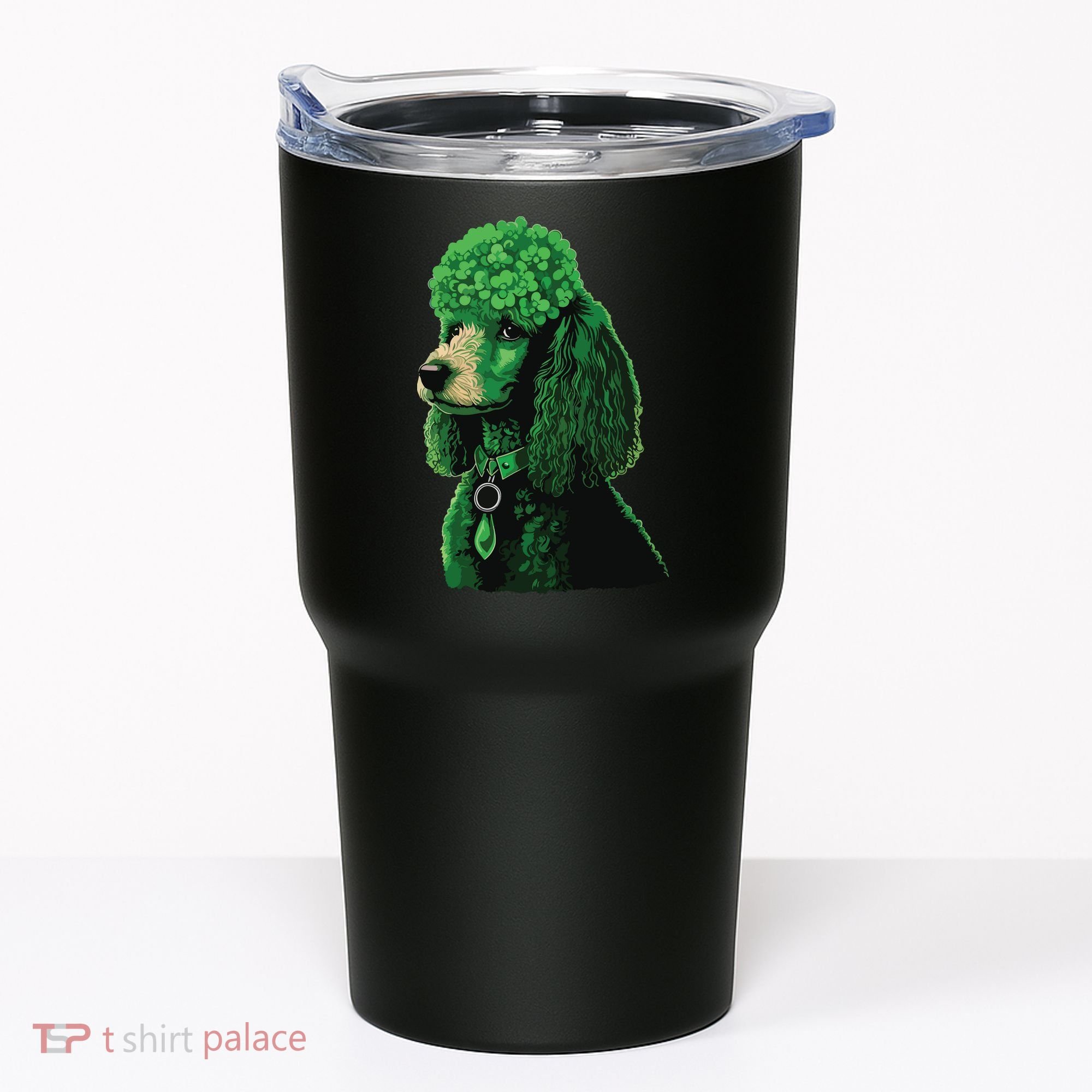 Funny Poodle Dog Miniature Poodle Toy Poodle St Patricks Tumbler