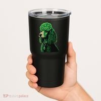 Funny Poodle Dog Miniature Poodle Toy Poodle St Patricks Tumbler thumb 2