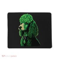 Funny Poodle Dog Miniature Poodle Toy Poodle St Patricks Mousepad thumb 0