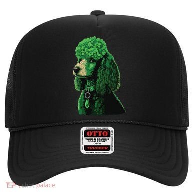 Funny Poodle Dog Miniature Poodle Toy Poodle St Patricks Hat