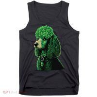 Funny Poodle Dog Miniature Poodle Toy Poodle St Patricks Tank Top thumb 0