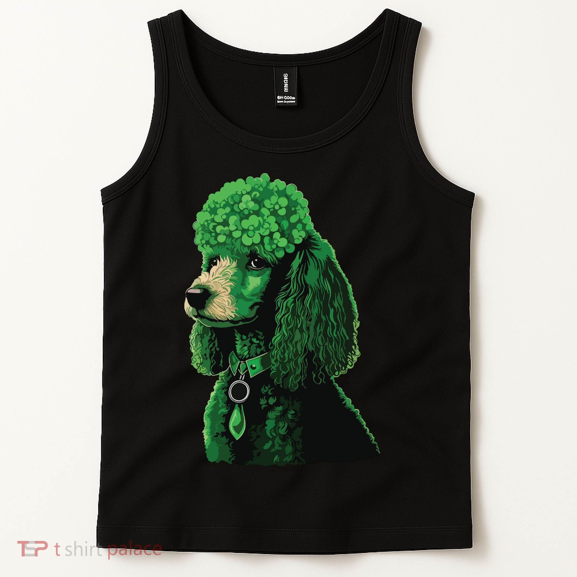 Funny Poodle Dog Miniature Poodle Toy Poodle St Patricks Tank Top