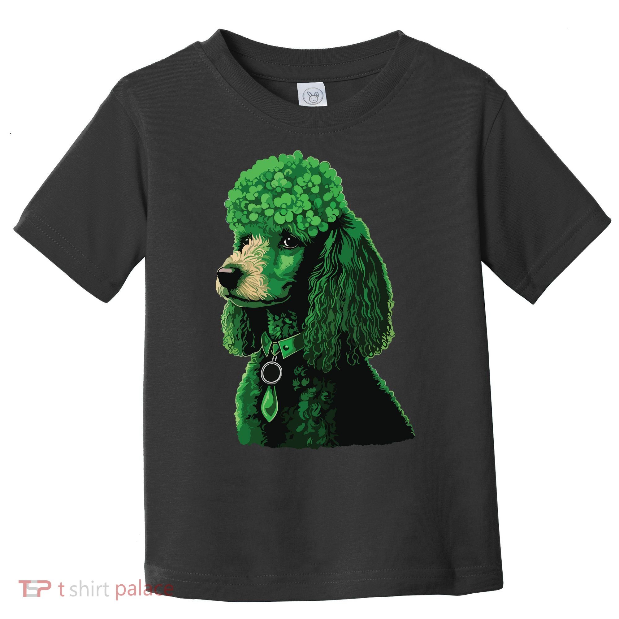Funny Poodle Dog Miniature Poodle Toy Poodle St Patricks Toddler T-Shirt