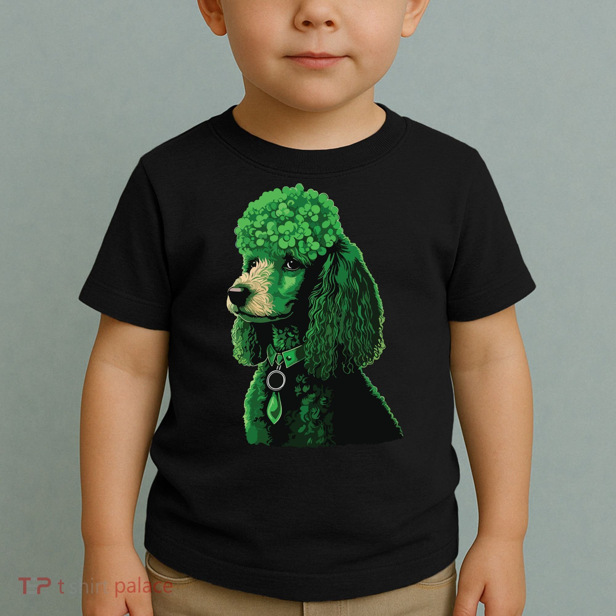 Funny Poodle Dog Miniature Poodle Toy Poodle St Patricks Toddler T-Shirt