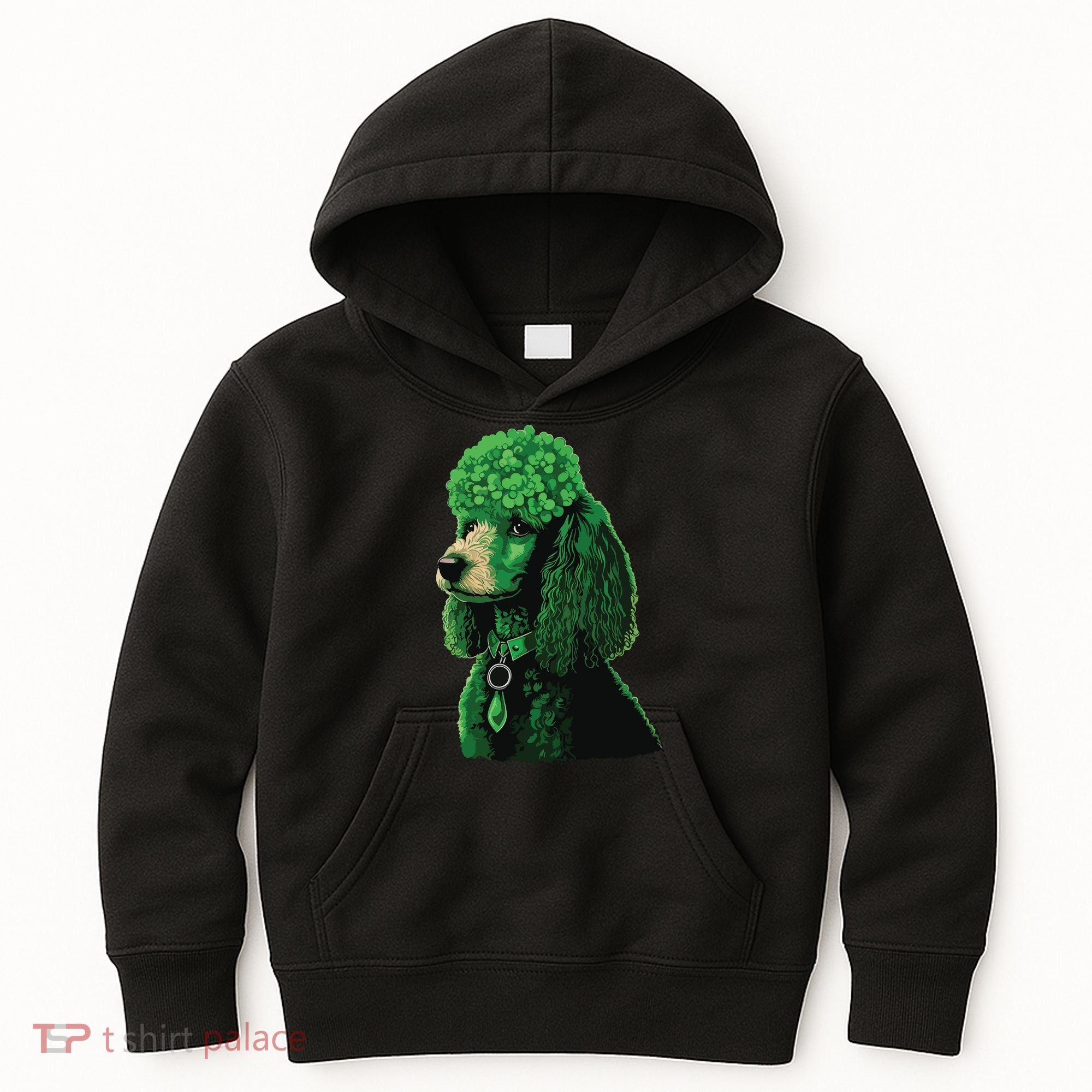 Funny Poodle Dog Miniature Poodle Toy Poodle St Patricks Kids Hoodie