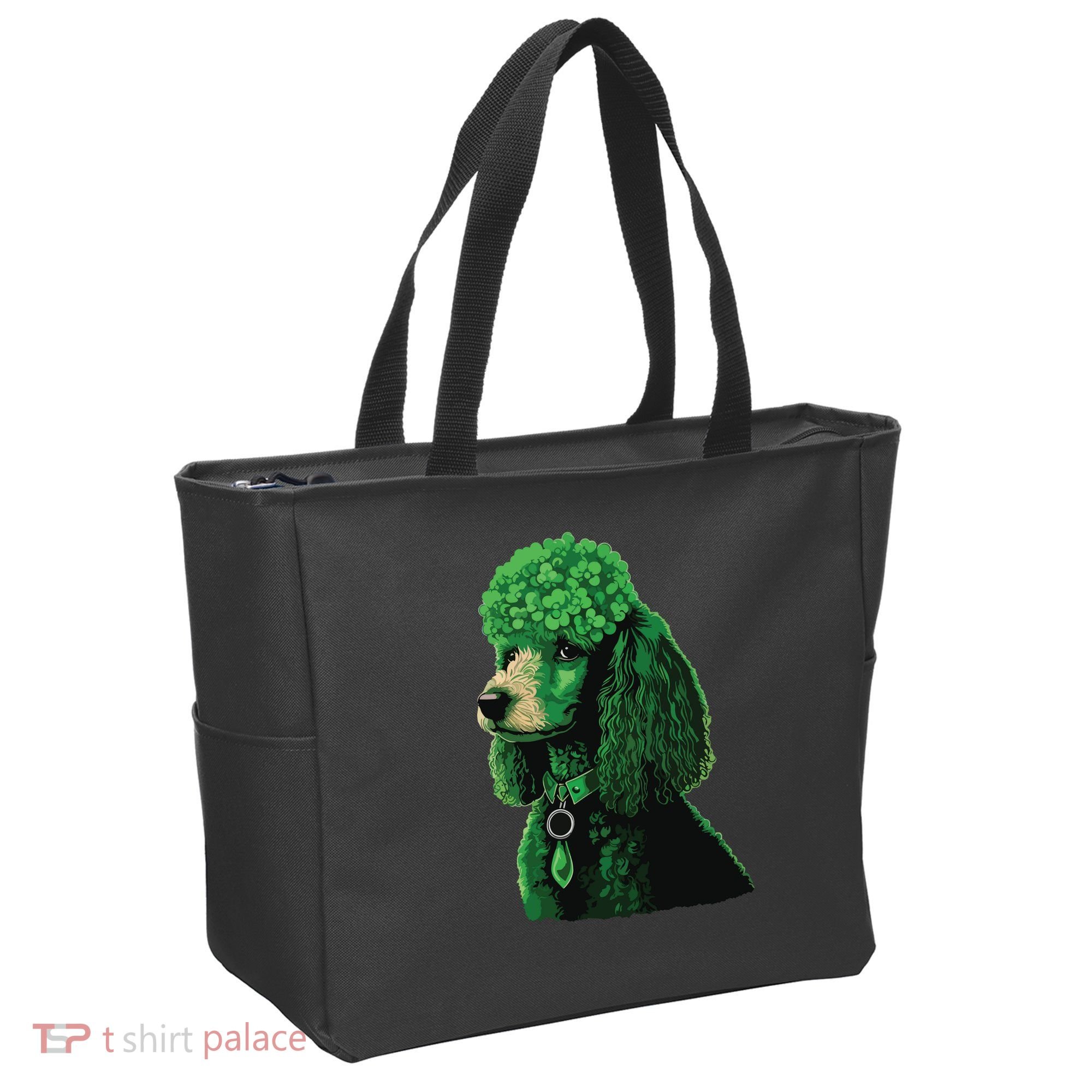 Funny Poodle Dog Miniature Poodle Toy Poodle St Patricks Tote Bag