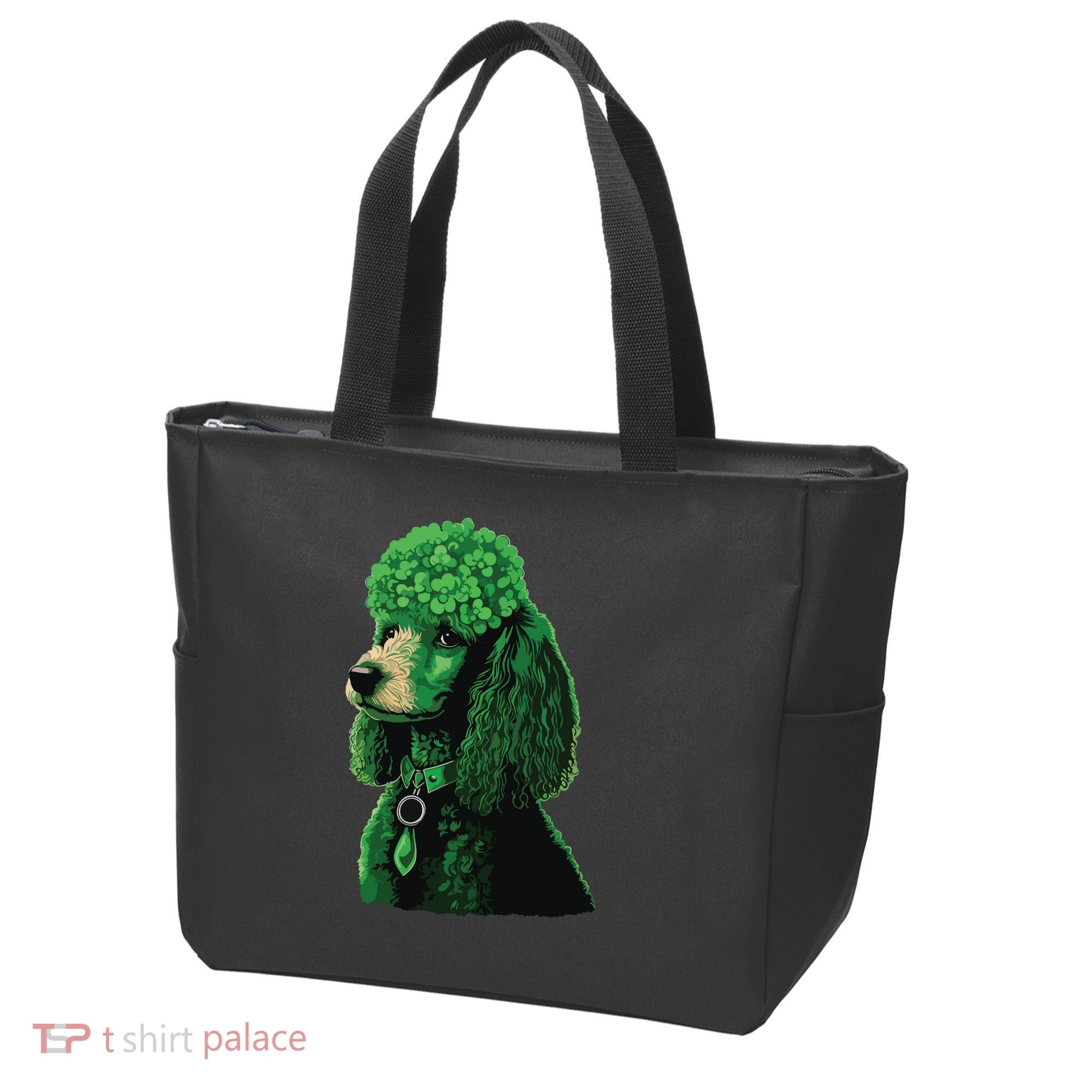 Funny Poodle Dog Miniature Poodle Toy Poodle St Patricks Tote Bag